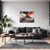 Smoky Volcanic Sunset Living Room Demo