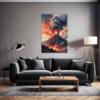 Smoky Volcanic Sunset Living Room Demo