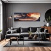 Smoky Volcanic Sunset Living Room Demo