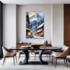 Snowy Mountain Village Dining Room Demo