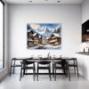 Snowy Mountain Village Dining Room Demo