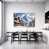 Snowy Mountain Village Dining Room Demo
