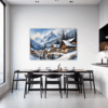 Snowy Mountain Village Dining Room Demo