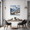 Snowy Mountain Village Dining Room Demo