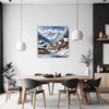 Snowy Mountain Village Dining Room Demo