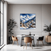 Snowy Mountain Village Dining Room Demo