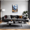 Snowy Mountain Village Living Room Demo