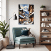 Snowy Mountain Village Living Room Demo