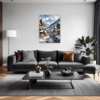 Snowy Mountain Village Living Room Demo