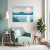 Solitary Lakeside Living Room Demo
