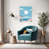 Solitary Lakeside Living Room Demo