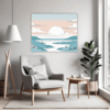 Solitary Lakeside Living Room Demo
