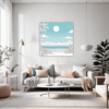 Solitary Lakeside Living Room Demo