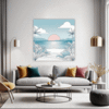 Solitary Lakeside Living Room Demo