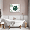 Split Monstera Leaf Bathroom Demo