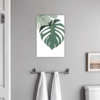 Split Monstera Leaf Bathroom Demo