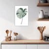 Split Monstera Leaf Kitchen Demo