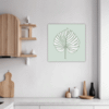 Split Monstera Leaf Kitchen Demo