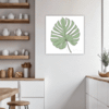 Split Monstera Leaf Kitchen Demo