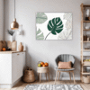 Split Monstera Leaf Kitchen Demo