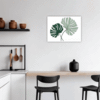 Split Monstera Leaf Kitchen Demo