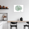 Split Monstera Leaf Kitchen Demo