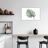 Split Monstera Leaf Kitchen Demo