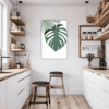 Split Monstera Leaf Kitchen Demo