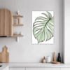 Split Monstera Leaf Kitchen Demo