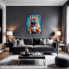 Stocky Bulldog Living Room Demo