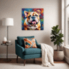 Stocky Bulldog Living Room Demo