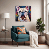 Stocky Bulldog Living Room Demo