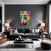Stocky Bulldog Living Room Demo