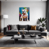 Stocky Bulldog Living Room Demo