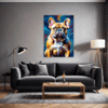 Stocky Bulldog Living Room Demo