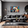 Stocky Bulldog Living Room Demo