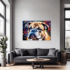 Stocky Bulldog Living Room Demo