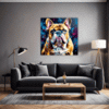 Stocky Bulldog Living Room Demo