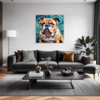 Stocky Bulldog Living Room Demo