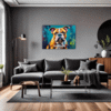 Stocky Bulldog Living Room Demo