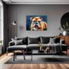 Stocky Bulldog Living Room Demo