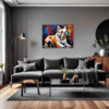 Stocky Bulldog Living Room Demo