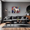 Stocky Bulldog Living Room Demo