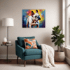 Stocky Bulldog Living Room Demo