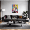 Stocky Bulldog Living Room Demo