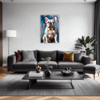 Stocky Bulldog Living Room Demo