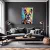 Stocky Bulldog Living Room Demo