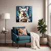 Stocky Bulldog Living Room Demo