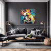 Stocky Bulldog Living Room Demo