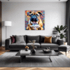 Stocky Bulldog Living Room Demo